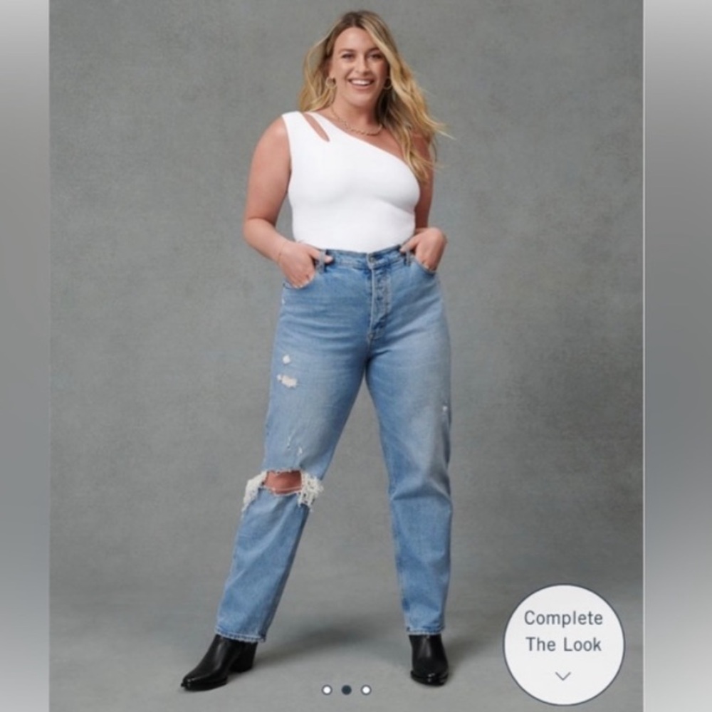 Abercrombie & Fitch “The Dad High Rise” Jeans